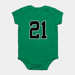 Number 21 Baby Bodysuit